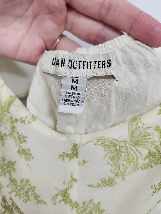 Urban Outfitters Fairy Print Babydoll Dress Size M - Picture 6 of 11